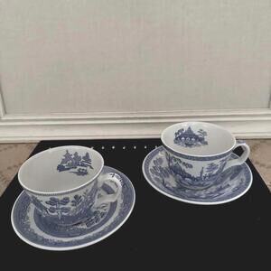 Vintage Spode Blue Room Collection - Georgian collection - set of 2